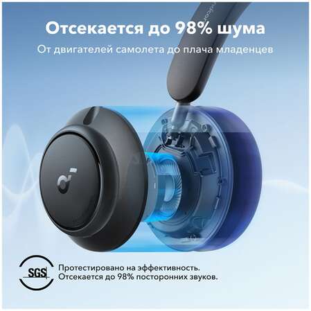 Bluetooth гарнитура Anker Soundcore Q45 A3040 Black