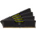 Модуль памяти DIMM 64Gb 4х16Gb DDR4 PC24000 3000MHz Corsair Vengeance Black Heat spreader, XMP 2.0 (CMK64GX4M4C3000C15)