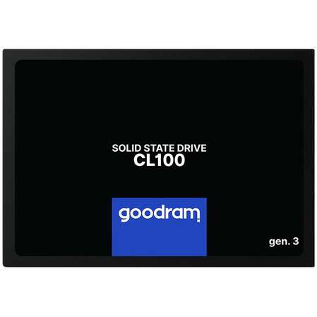 Внутренний SSD-накопитель 960Gb GOODRAM CL100 (SSDPR-CL100-960-G3) SATA3 2.5"
