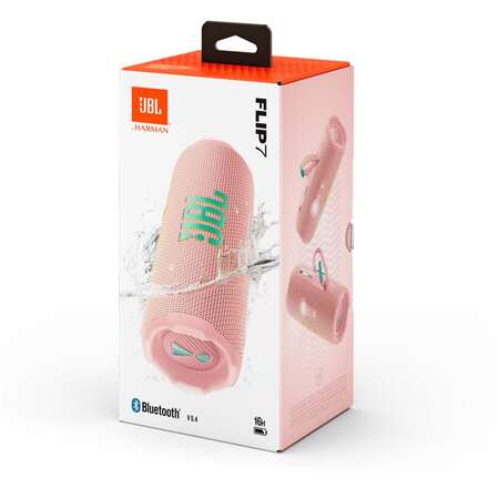 Портативная bluetooth-колонка JBL Flip 7 Pink