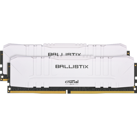 Модуль памяти DIMM 16Gb 2х8Gb DDR4 PC28800 3600MHz Crucial Ballistix White (BL2K8G36C16U4W)