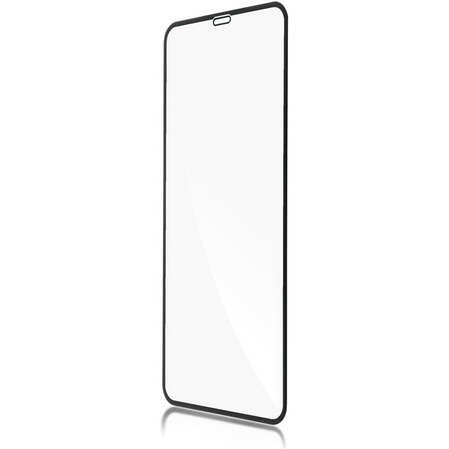 Защитное стекло для iPhone Xs Brosco 3D, изогнутое по форме дисплея, с черной рамкой