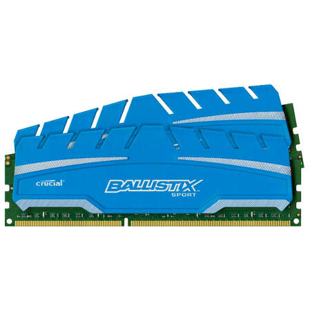 Модуль памяти DIMM 8Gb 2x4Gb KIT DDR3 PC14900 1866MHz Crucial Ballistix Sport XT (BLS2C4G3D18ADS3CEU)