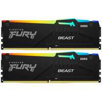 Модуль памяти DIMM 64Gb 2х32Gb DDR5 PC44800 5600MHz Kingston Fury Beast RGB EXPO Black (KF556C36BBEAK2-64)