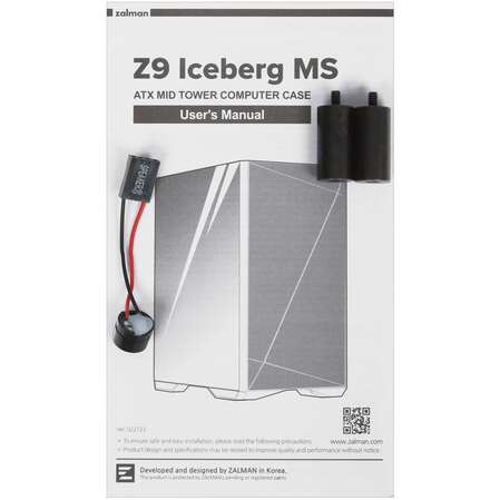 Корпус ATX Miditower Zalman Z9 Iceberg MS Black
