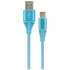Кабель USB 2.0 Pro Filum FL-CPro-U2-AM-CM-1M, 1 м., синий, 2A, разъемы: USB A male- USB Type С male