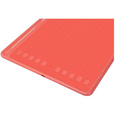 Графический планшет Huion HS611 Coral Red