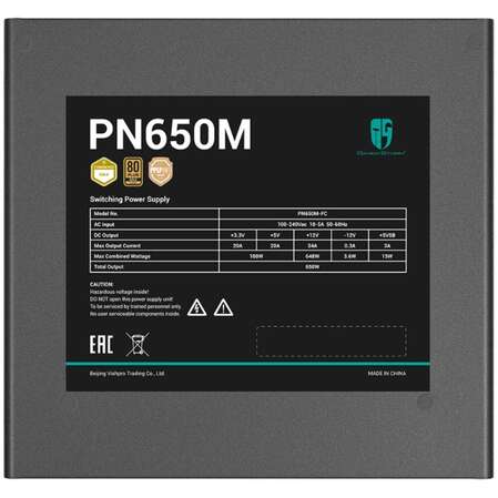 Блок питания 650W Deepcool Gamerstorm (GS PN650M)