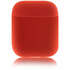 Чехол силиконовый Brosco для Apple AirPods 2 красный