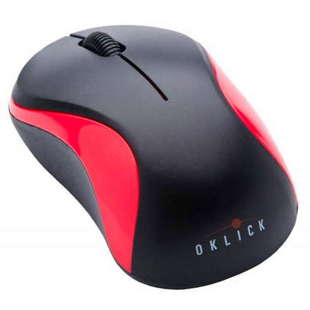 Мышь беспроводная Oklick 605SW Black/Red Wireless