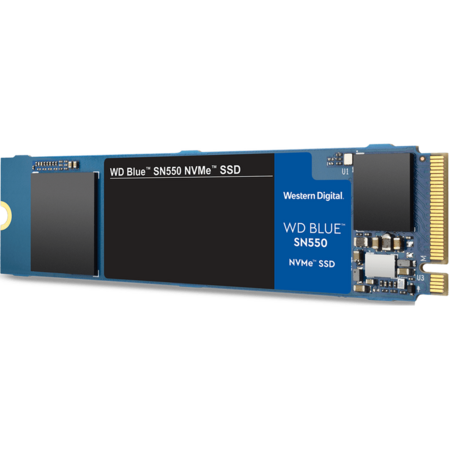 Внутренний SSD-накопитель 500Gb Western Digital Blue SN550 (WDS500G2B0C) M.2 2280 PCIe NVMe 3.0 x4