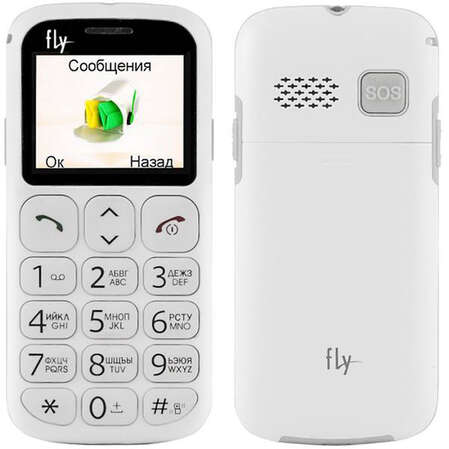 Мобильный телефон Fly Ezzy 7 White
