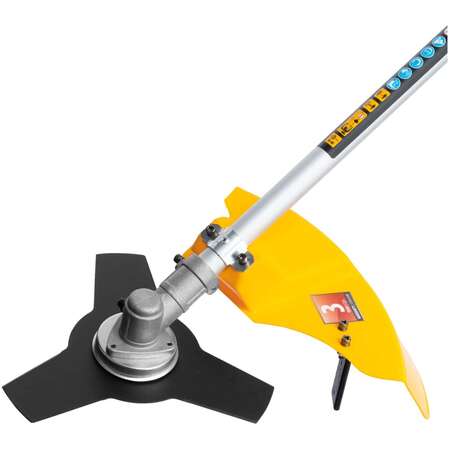 Электрический триммер Denzel TE-1200, 1200 Вт, 380 мм, катушка, диск, разборная штанга 96611