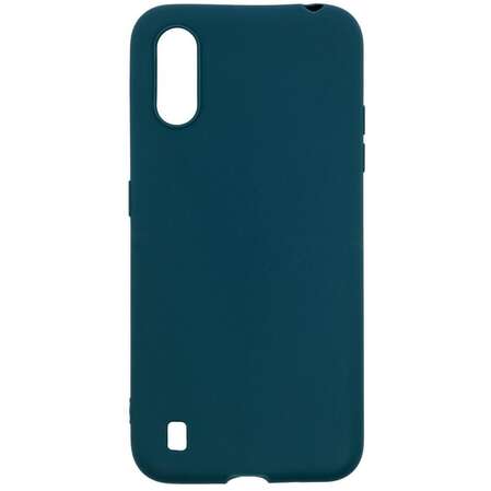 Чехол для Samsung Galaxy A01 SM-A015 Zibelino Soft Matte лазурный