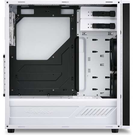 Корпус ATX Miditower Sharkoon M25-W 7.1 Blue Led White