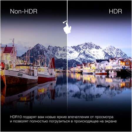 Телевизор 32" Hyundai H-LED32BS5100 (HD 1366x768, Smart TV) черный