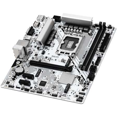 Материнская плата ASRock B760M-HDV/M.2 B760 Socket-1700 2xDDR5, 4xSATA3, RAID, 2xM.2, 1xPCI-E16x, 3xUSB3.2, 1xUSB3.2 Type C, D-Sub, DP, HDMI, 2.5Glan, mATX