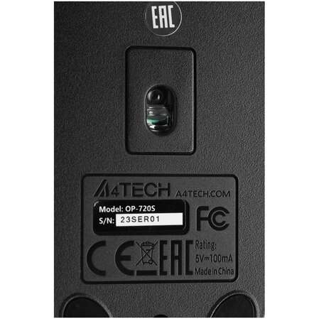 Мышь A4Tech OP-720S Black