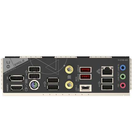 Материнская плата Gigabyte B650 Eagle AX Socket-AM5 AMD B650 4xDDR5, 4xSATA3, RAID, 3xM.2, 4xPCI-E16x, 2xUSB3.2, 1xUSB3.2 Type C, DP, HDMI, Glan, WiFi, ATX Ret