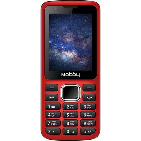 Мобильный телефон Nobby 230 Red/Black