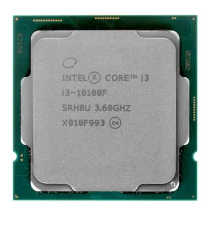 Процессор Intel Core i3-10100F 3.6ГГц, (Turbo 4.3ГГц), 4-ядерный, L3 6МБ, LGA1200, BOX