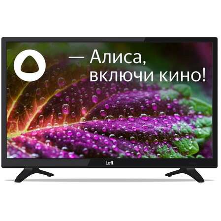 Телевизор 24" LEFF 24F560T (FullHD 1920x1080, Smart TV) черный