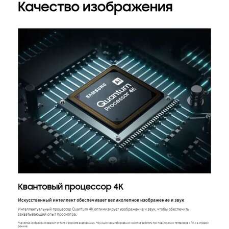 Телевизор 55" Samsung QE55Q70DAUXRU 2024 (4K UHD 3840x2160, Smart TV) серый (EAC)