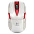 Мышь Logitech M525 Wireless Mouse White-Red USB 910-002685