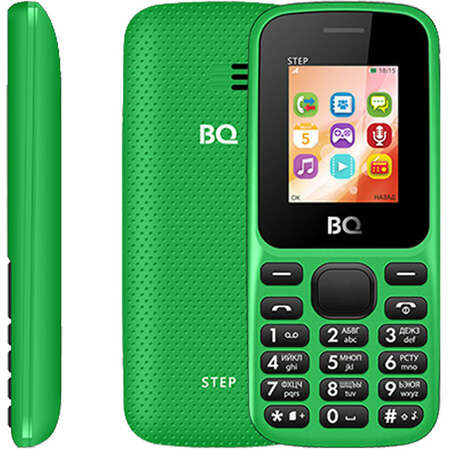 Мобильный телефон BQ Mobile BQ-1805 Step Green