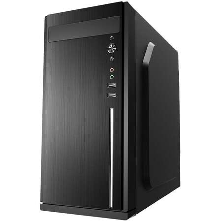 Корпус MicroATX Miditower Delux G504 RGB Black