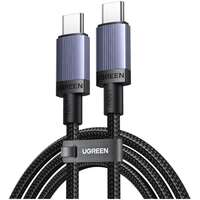 Кабель Type C - Type C 1m Ugreen L528 (65832) 100W Space Gray