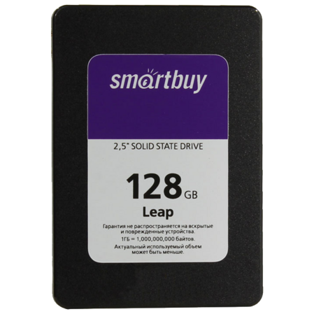 Внутренний SSD-накопитель 128Gb Smartbuy Leap SB128GB-LP-25SAT3 SATA3 2.5" OEM