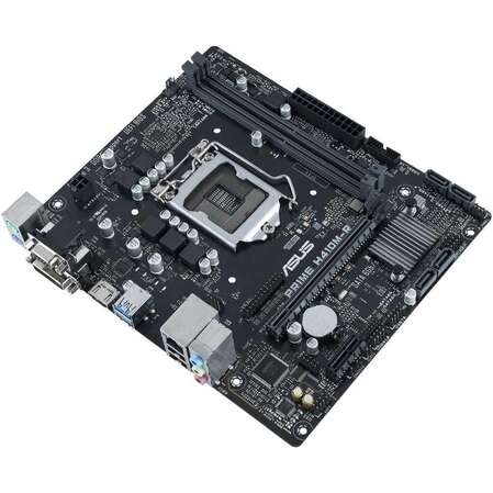 Материнская плата ASUS Prime H410M-R-SI H410 Socket-1200 2xDDR4, 4xSATA3, 1xPCI-E16x, 2xUSB3.2, D-Sub, DVI-D, HDMI, Glan, mATX