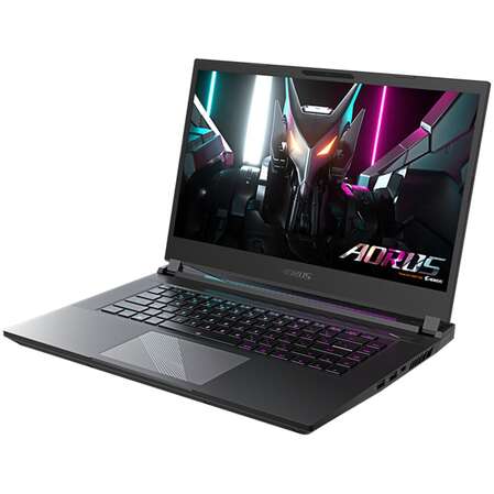 Ноутбук Gigabyte Aorus 15 BKF Core i7 13620H/16Gb/1Tb SSD/NV RTX4060 8Gb/15.6" QHD/DOS Black