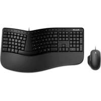 Клавиатура+мышь Microsoft Ergonomic Desktop Black