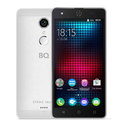 Смартфон BQ Mobile BQS-5050 Strike Selfie Silver