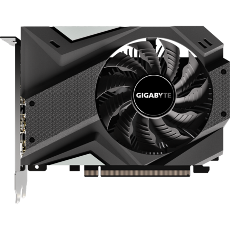 Видеокарта Gigabyte GeForce GTX 1650 4096Mb, Mini ITX OC 4G (GV-N1650IXOC-4GD) DP, 2xHDMI, Ret