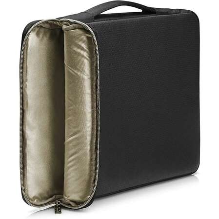 15" Чехол для ноутбука HP Carry Sleeve черный/золотистый