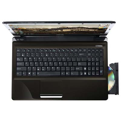Ноутбук Asus K52JU (A52J) Core i3 380M/3Gb/320Gb/DVD/ATI 6370/Cam/Wi-Fi/15.6"HD/DOS