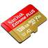 Карта памяти Micro SecureDigital 128Gb SanDisk Class 10 UHS-I A2 C10 V30 U3 Extreme Plus (SDSQXBZ-128G-GN6MA)