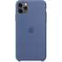 Чехол для Apple iPhone 11 Pro Max Silicone Case Linen Blue