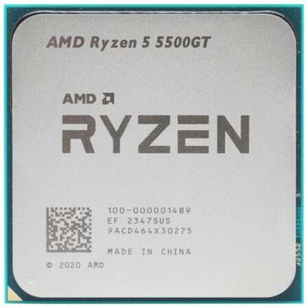 Процессор AMD Ryzen 5 5500GT, 3.6ГГц, (Turbo 4.4ГГц), 6-ядерный, L3 19МБ, Сокет AM4, OEM