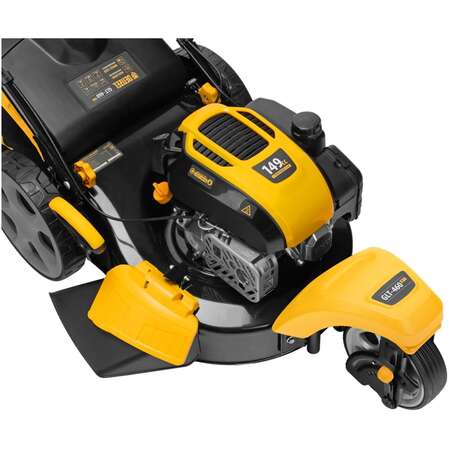 Бензиновая газонокосилка Denzel GLT-460SP-T, Trike 149 см3, 46 см, привод, панель, 60л 58810