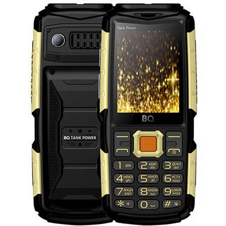Мобильный телефон BQ Mobile BQ-2430 Tank Power Black/Gold
