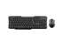 Клавиатура+мышь Oklick 205MK Black USB беспроводная