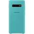 Чехол для Samsung Galaxy S10+ SM-G975 Silicone Cover зелёный