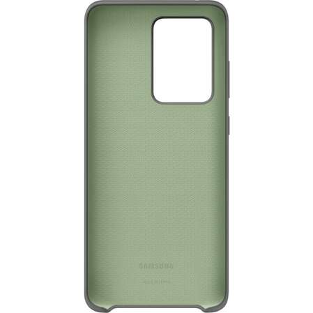 Чехол для Samsung Galaxy S20 Ultra SM-G988 Silicone Cover серый