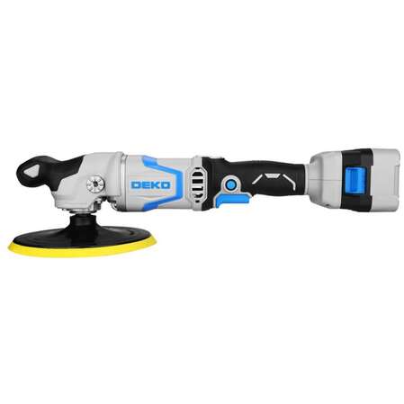 Аккумуляторная полировальная машина Deko CPDU20 PRO, 180 мм, 20В, 1x4.0Ач 083-1033