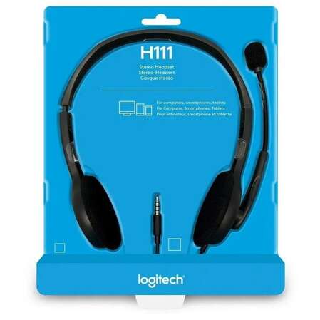 Гарнитура Logitech H111 Headset