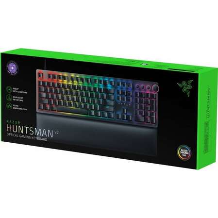 Клавиатура Razer Huntsman V2 (Purple Switch) Black